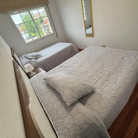 Enjoy Sanxenxo,200m Playa, Balcon Vistas Cies, Piscina & Terraza Azotea,2 Plazas Garaje, 2 Banos, Muy Luminoso, Muy Tranquilo,muy Equipado, Centrico 아파트