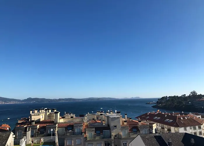 Enjoy Sanxenxo,200m Playa, Balcon Vistas Cies, Piscina & Terraza Azotea,2 Plazas Garaje, 2 Banos, Muy Luminoso, Muy Tranquilo,muy Equipado, Centrico Sanxenxo