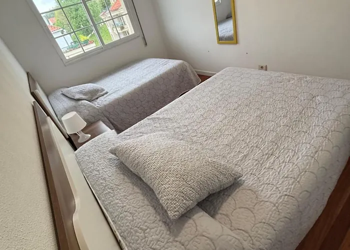 Enjoy Sanxenxo,200m Playa, Balcon Vistas Cies, Piscina & Terraza Azotea,2 Plazas Garaje, 2 Banos, Muy Luminoso, Muy Tranquilo,muy Equipado, Centrico Διαμέρισμα